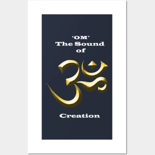 Om (AUM) - The Sound of Creation Posters and Art